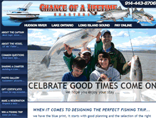 Tablet Screenshot of hudsonriverfishingcharters.com